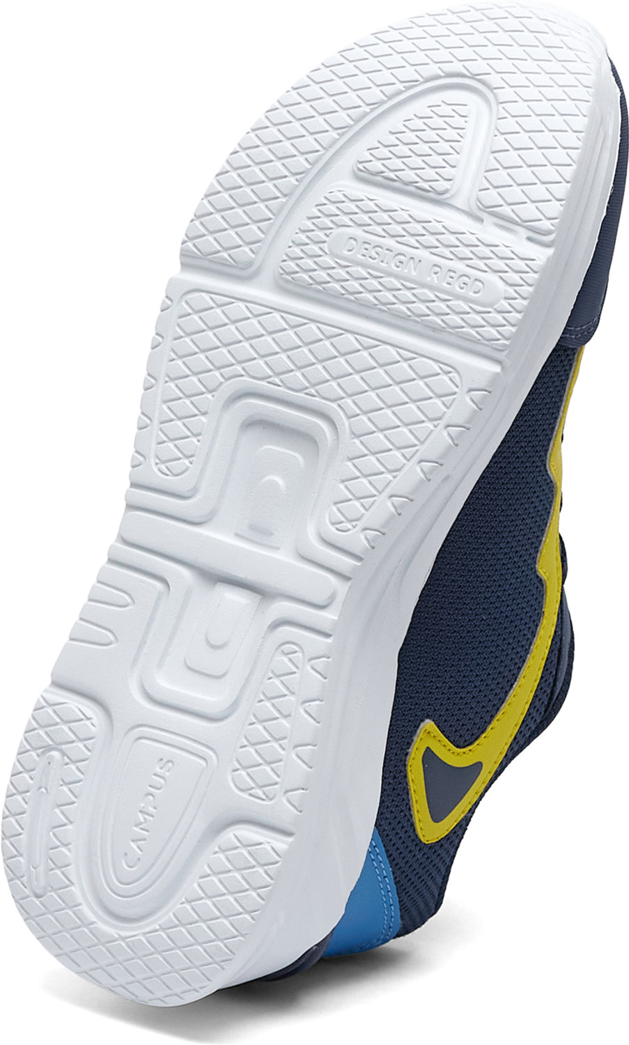 Image of CAMPUS Lace Sneakers For Boys & Girls (Dark Blue, 11-12 Years)