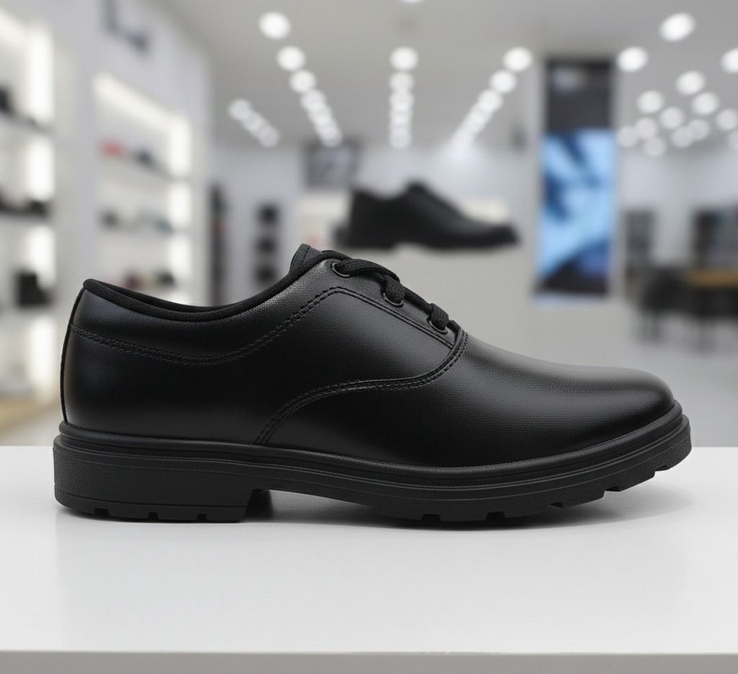 Image of Shoegears Boys Lace School Shoes