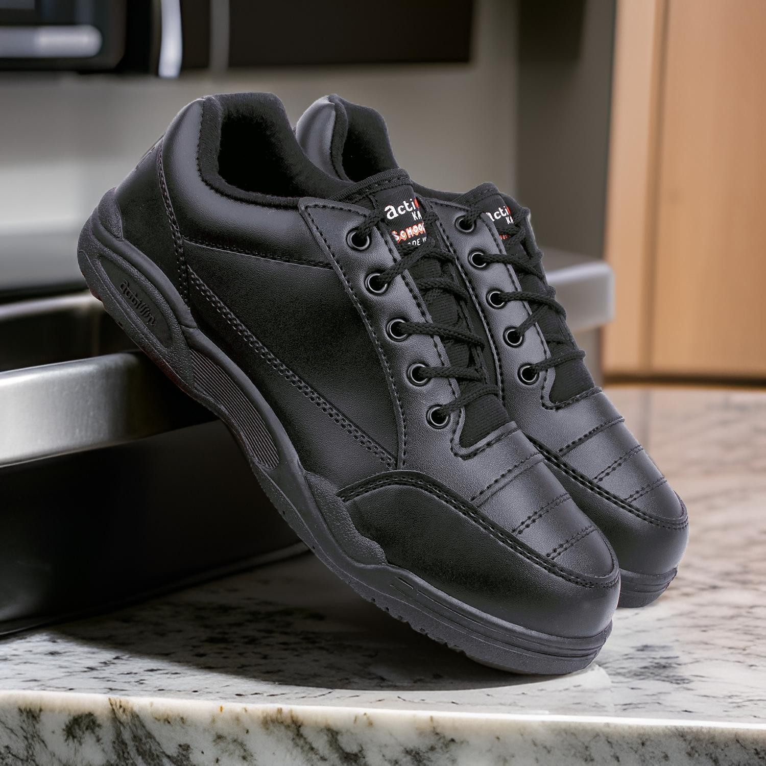 Image of action Boys & Girls Lace School Shoes