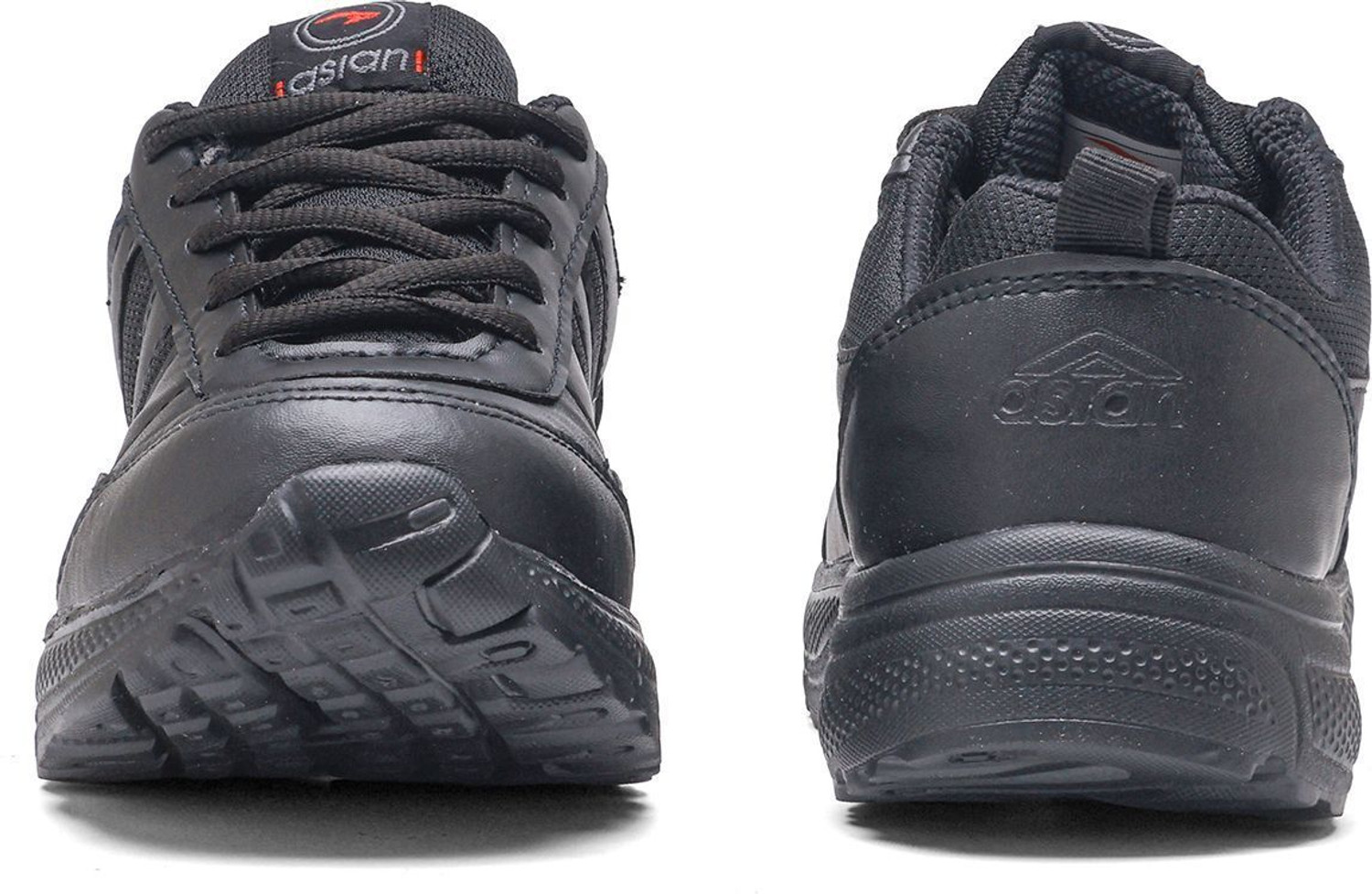 Image of asian Boys Lace School Shoes