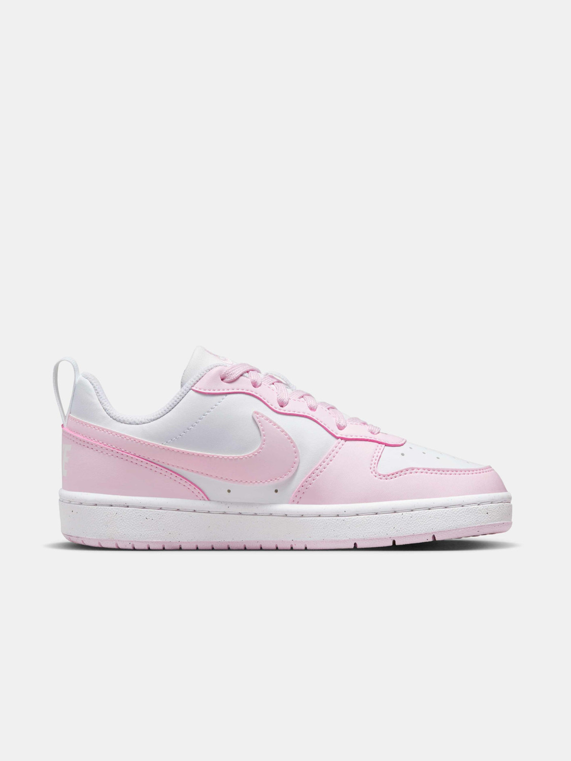 Image of NIKE Court Borough Low Recraft Boys & Girls Lace Sneakers