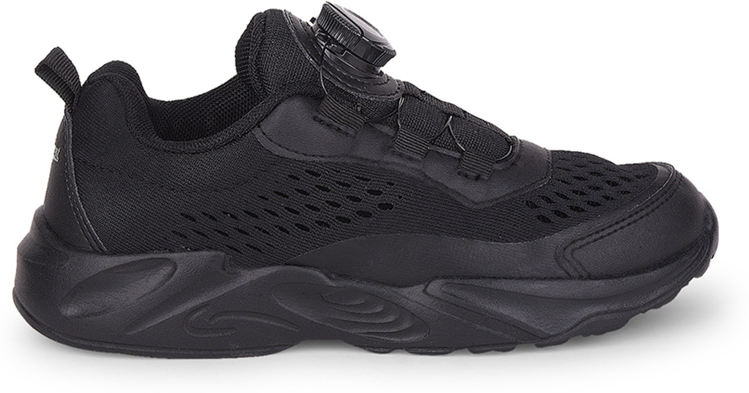 Image of Bata Slip on Running Shoes For Boys (Black, 7-8 Years)