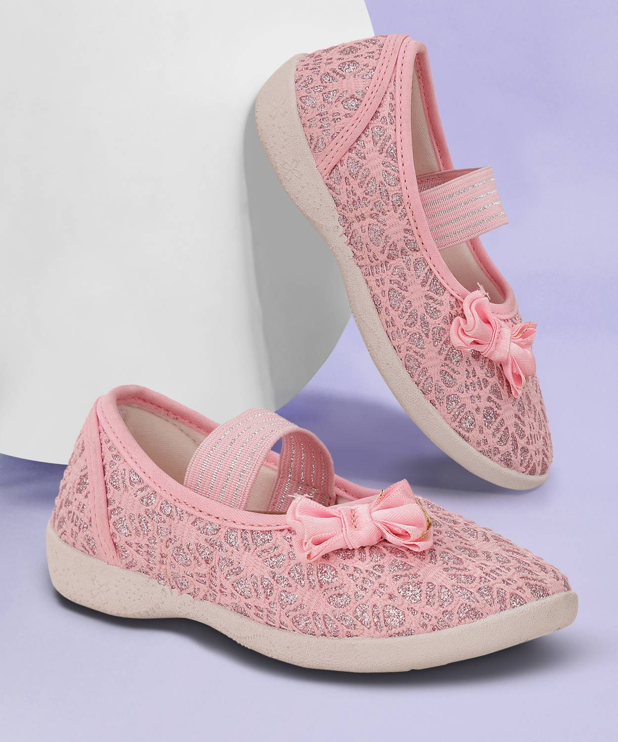 Bubblegummers Girls Slip on Ballerinas