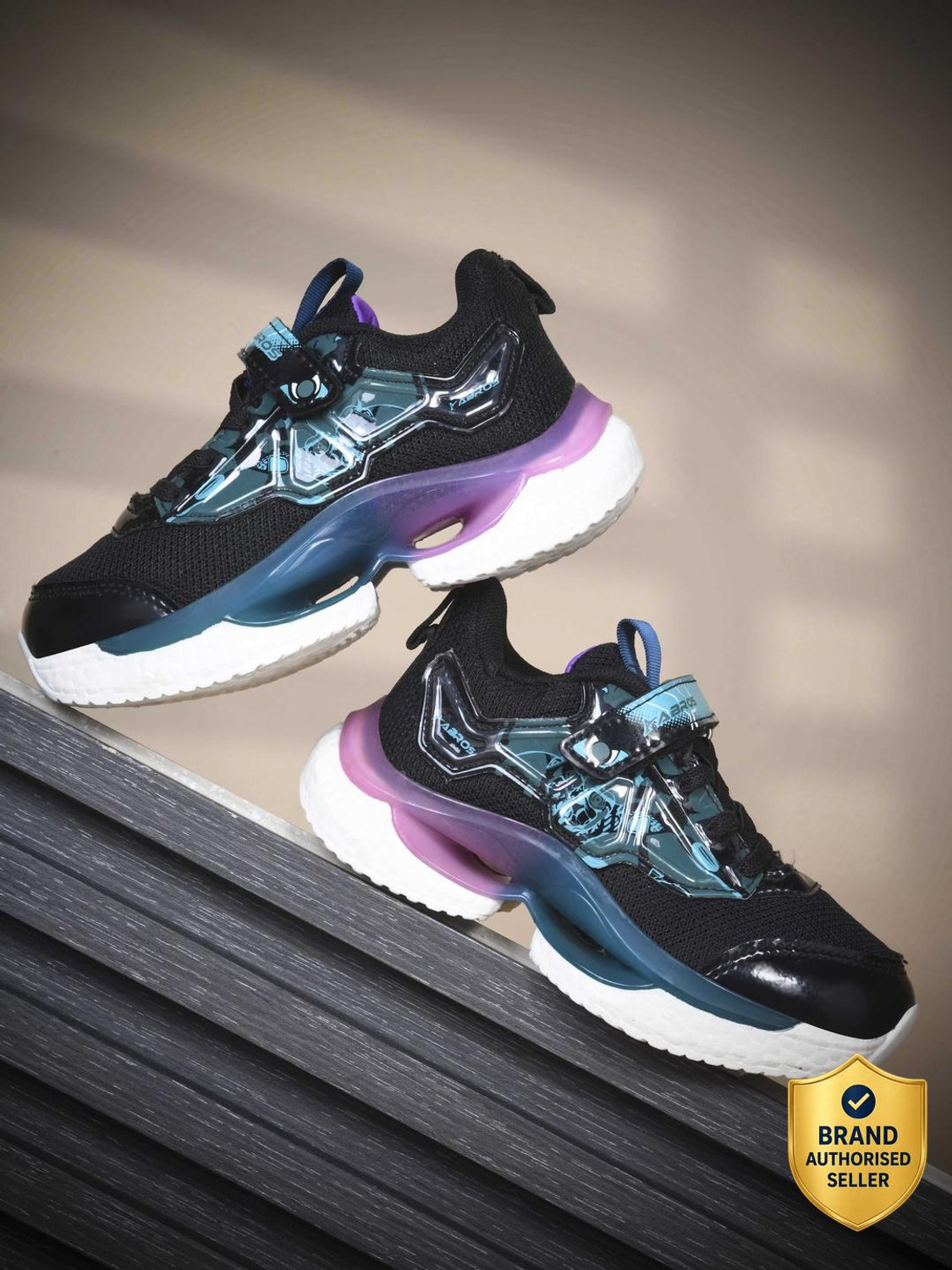 Image of Abros DUNKMAX-V Boys & Girls Velcro Sneakers