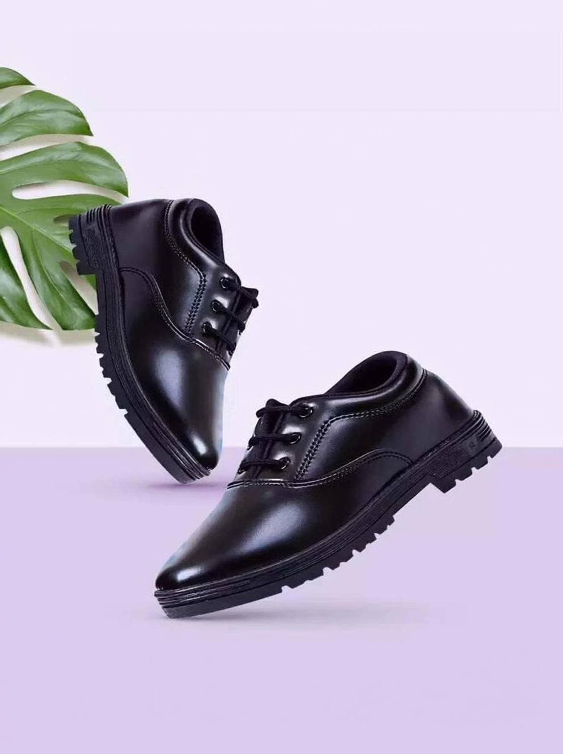 ABLESTEP Boys & Girls Lace School Shoes