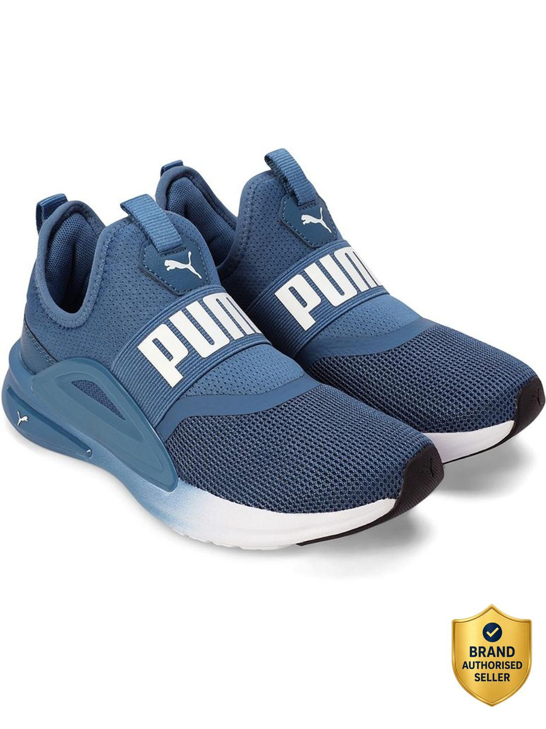 Image of PUMA Softride Cushioned Comfort Boys & Girls Slip on Sneakers