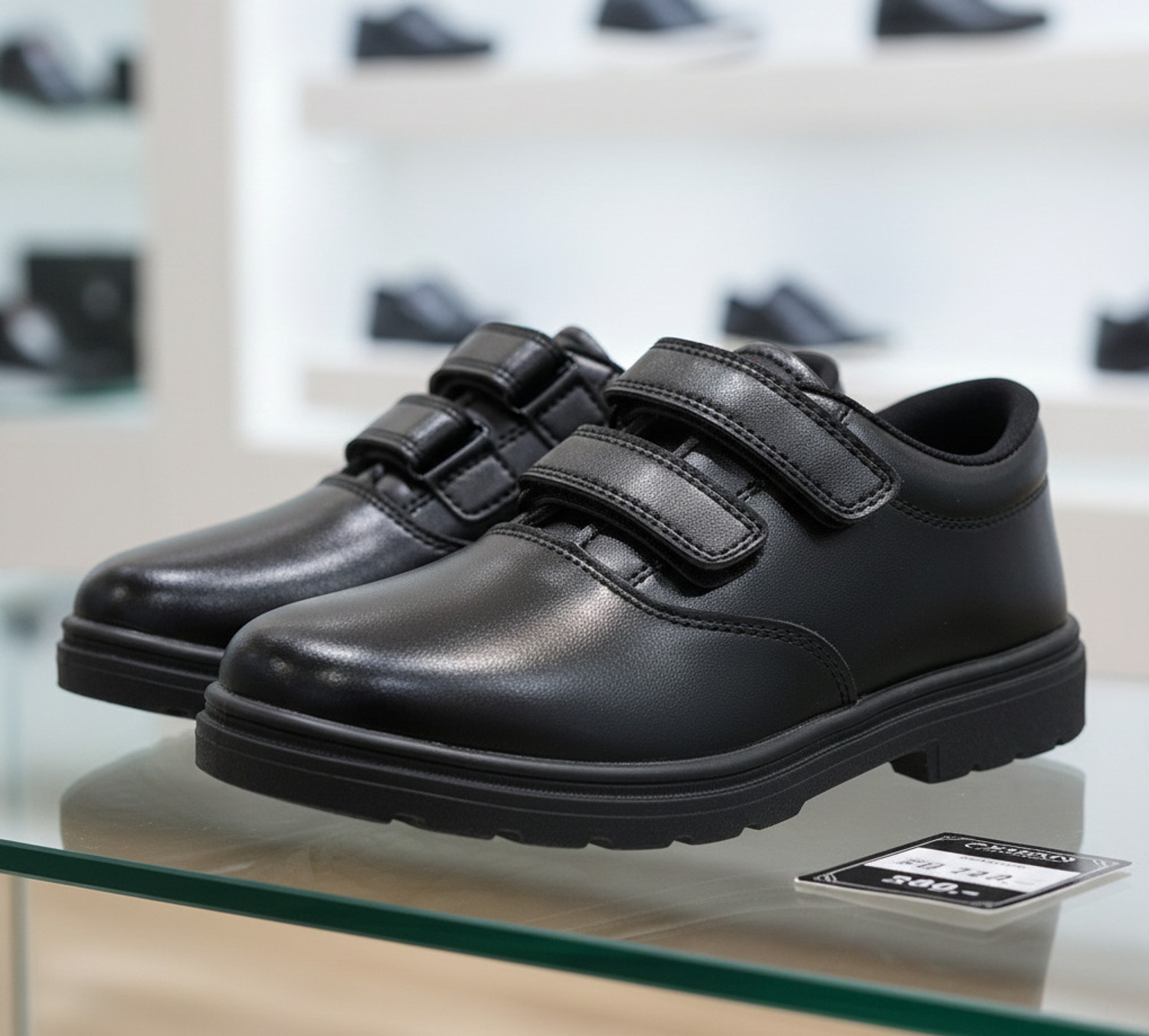 Image of Shoegears Boys & Girls Velcro School Shoes