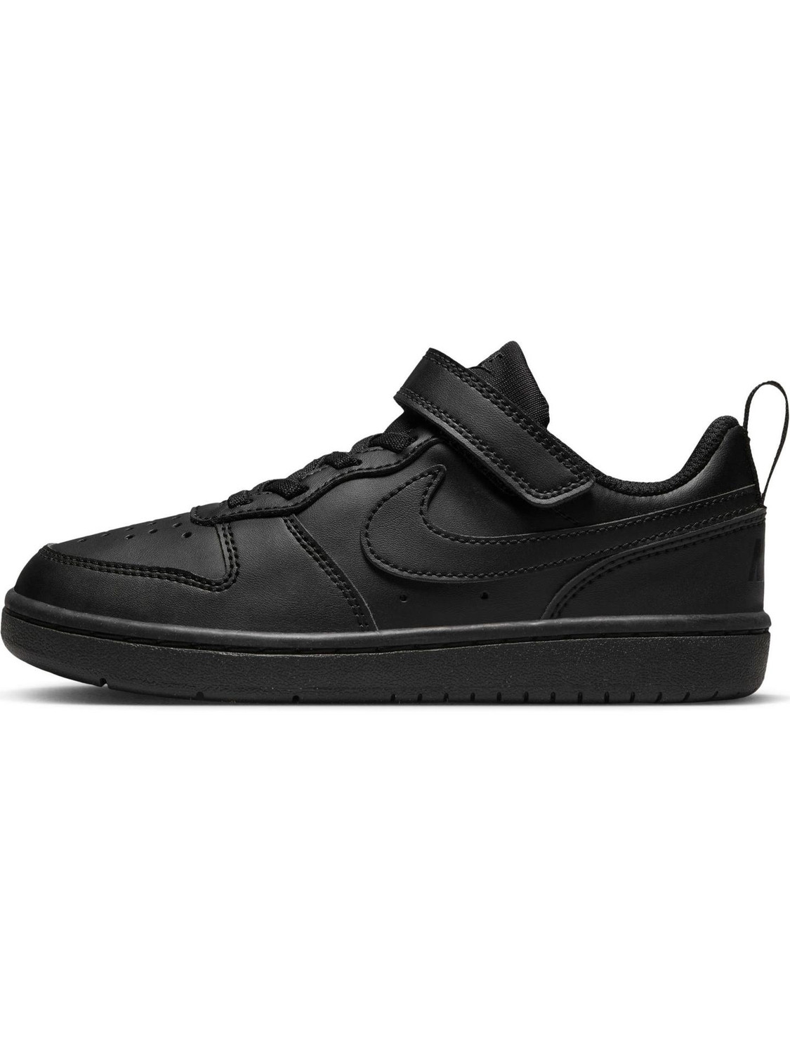 Image of NIKE Court Borough Low Recraft Boys & Girls Velcro Sneakers