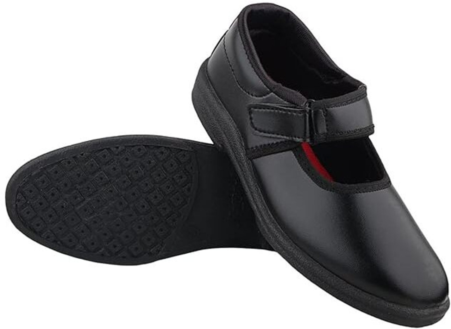 Image of Shoegears Girls Velcro School Shoes