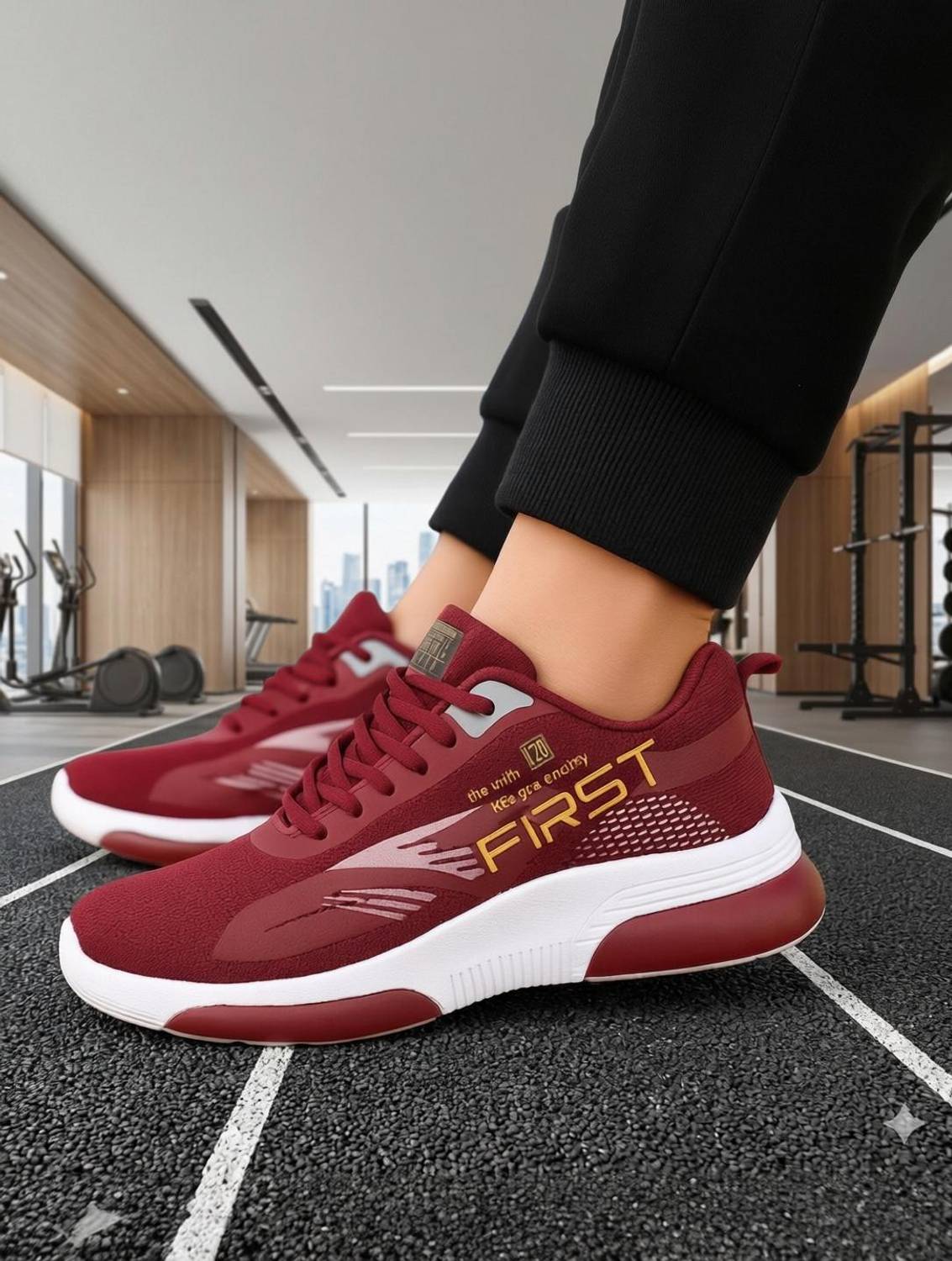 ABLESTEP Boys Lace Running Shoes
