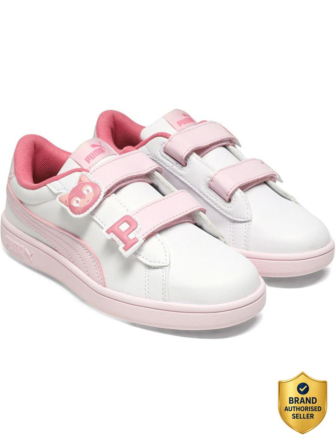 Image of PUMA Smash Dynoblast Kids V1 Boys & Girls Drawstring Sneakers