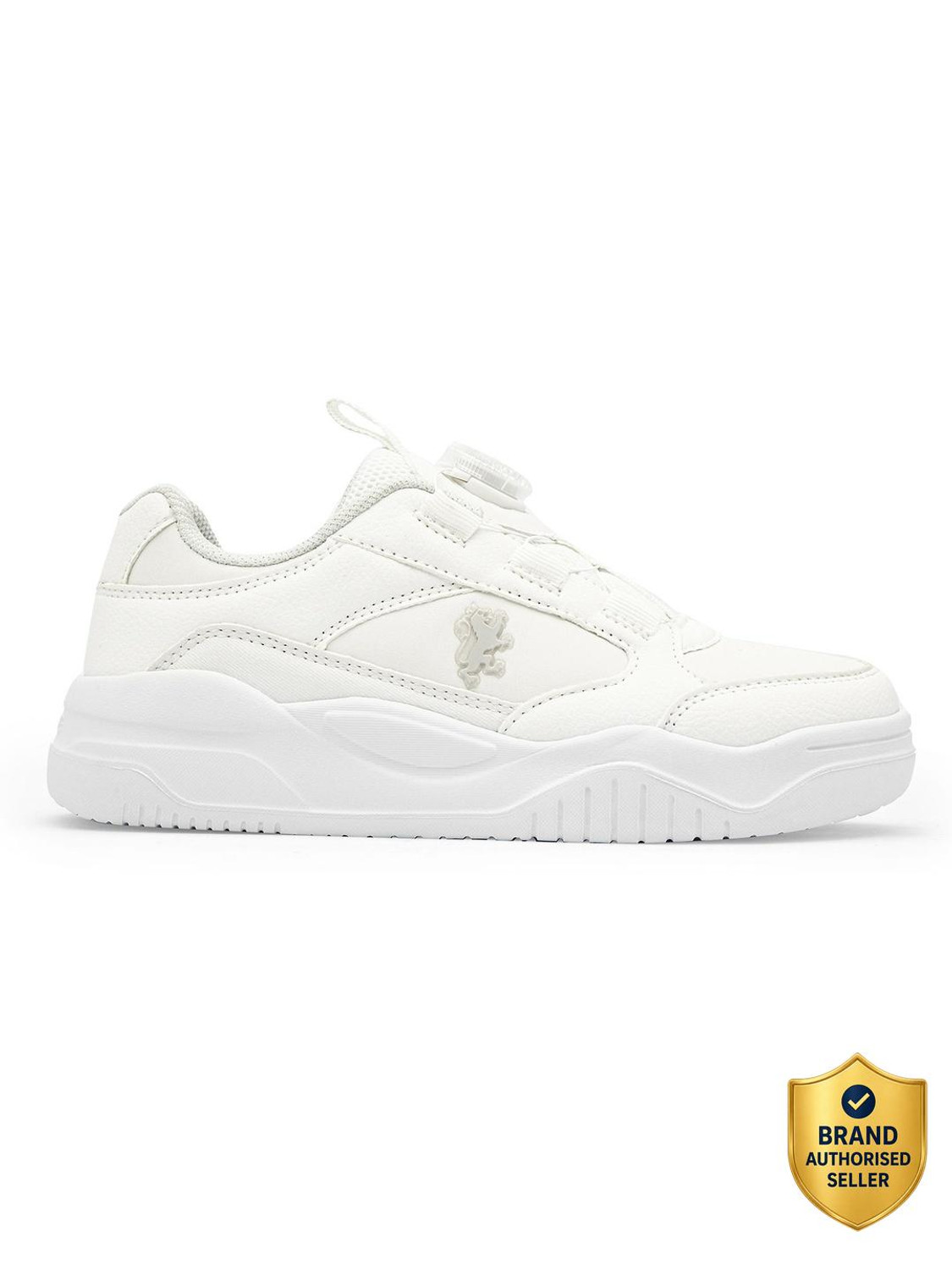 Image of RED TAPE Drawstring Sneakers For Boys & Girls (White)