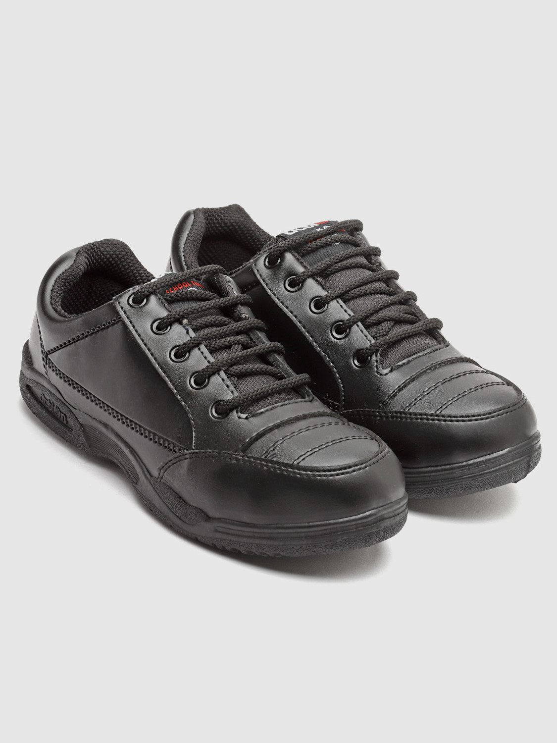Image of action Athleo Durable Comfortable Breathable Lighweight Sports Lace-Up Boys Lace School Shoes