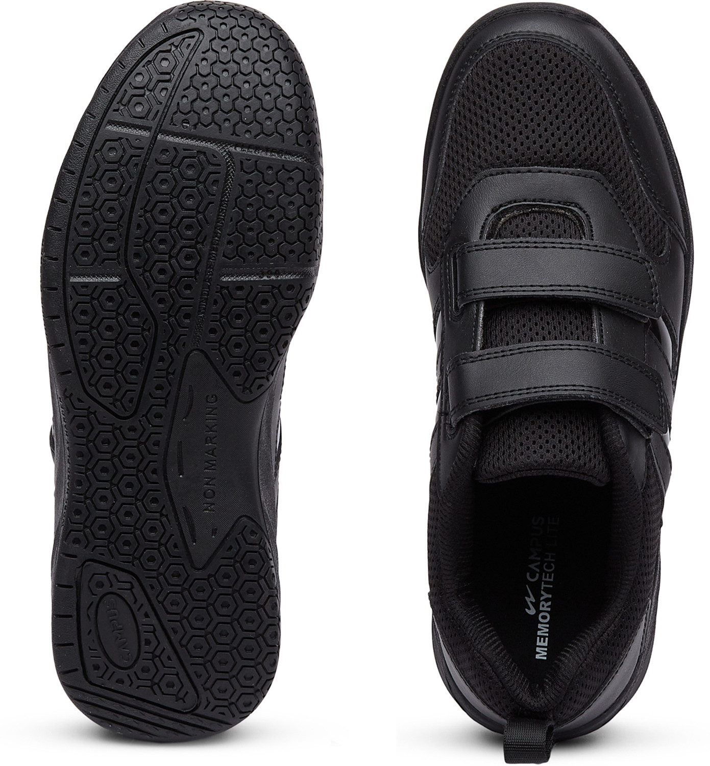 Image of CAMPUS Boys & Girls Velcro School Shoes