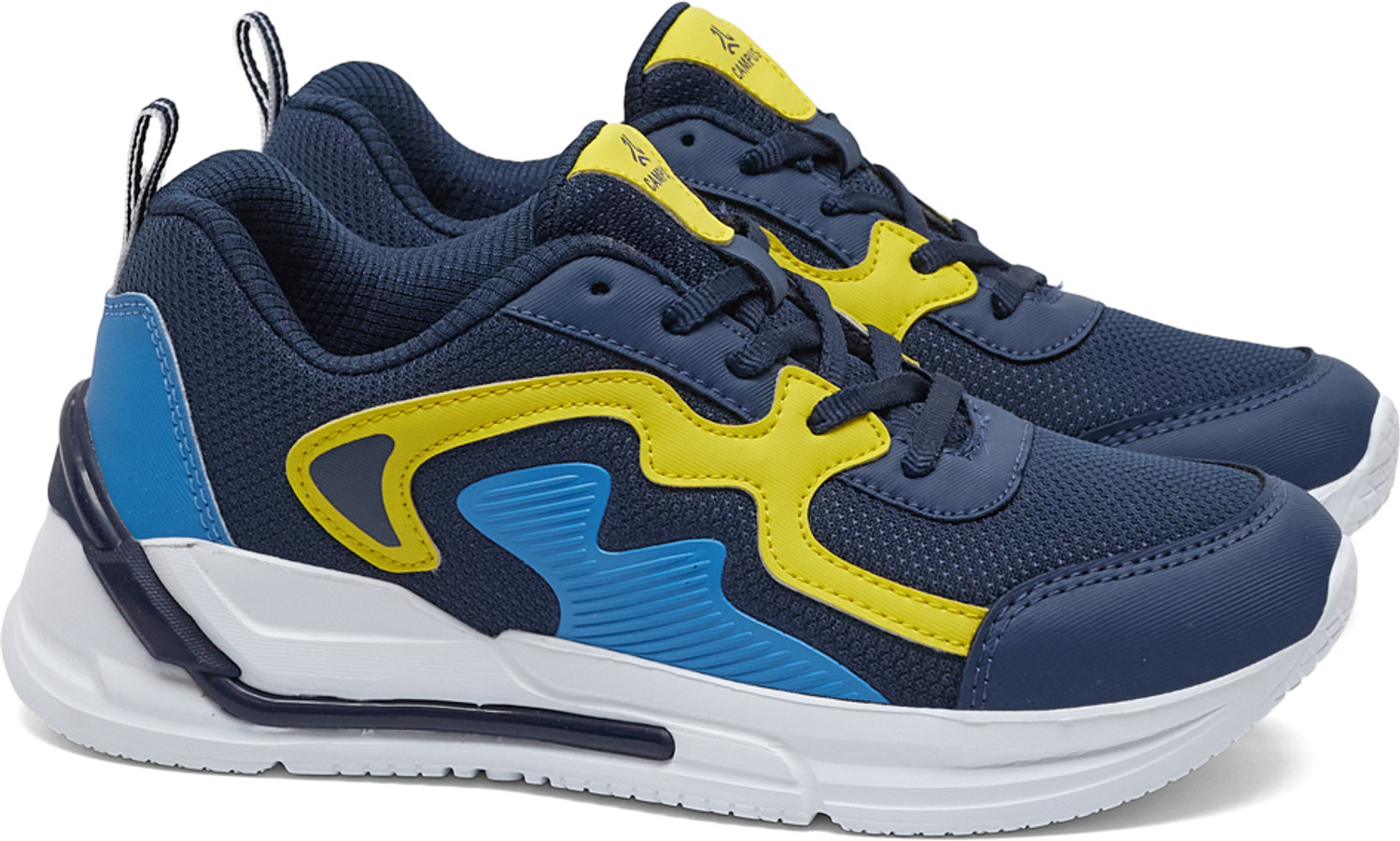 Image of CAMPUS Lace Sneakers For Boys & Girls (Dark Blue, 11-12 Years)