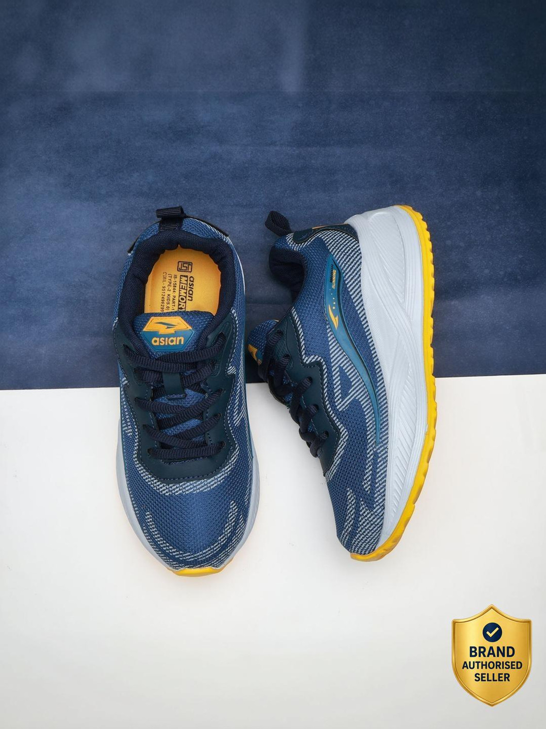 Image of asian Boys Lace Running Shoes