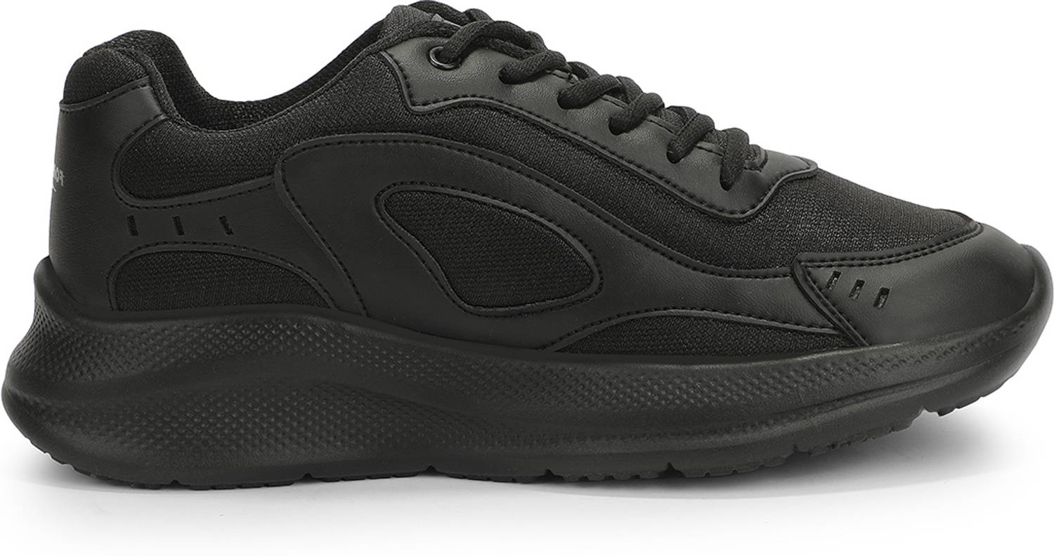 LIBERTY Boys & Girls Lace School Shoes Black - Image 2