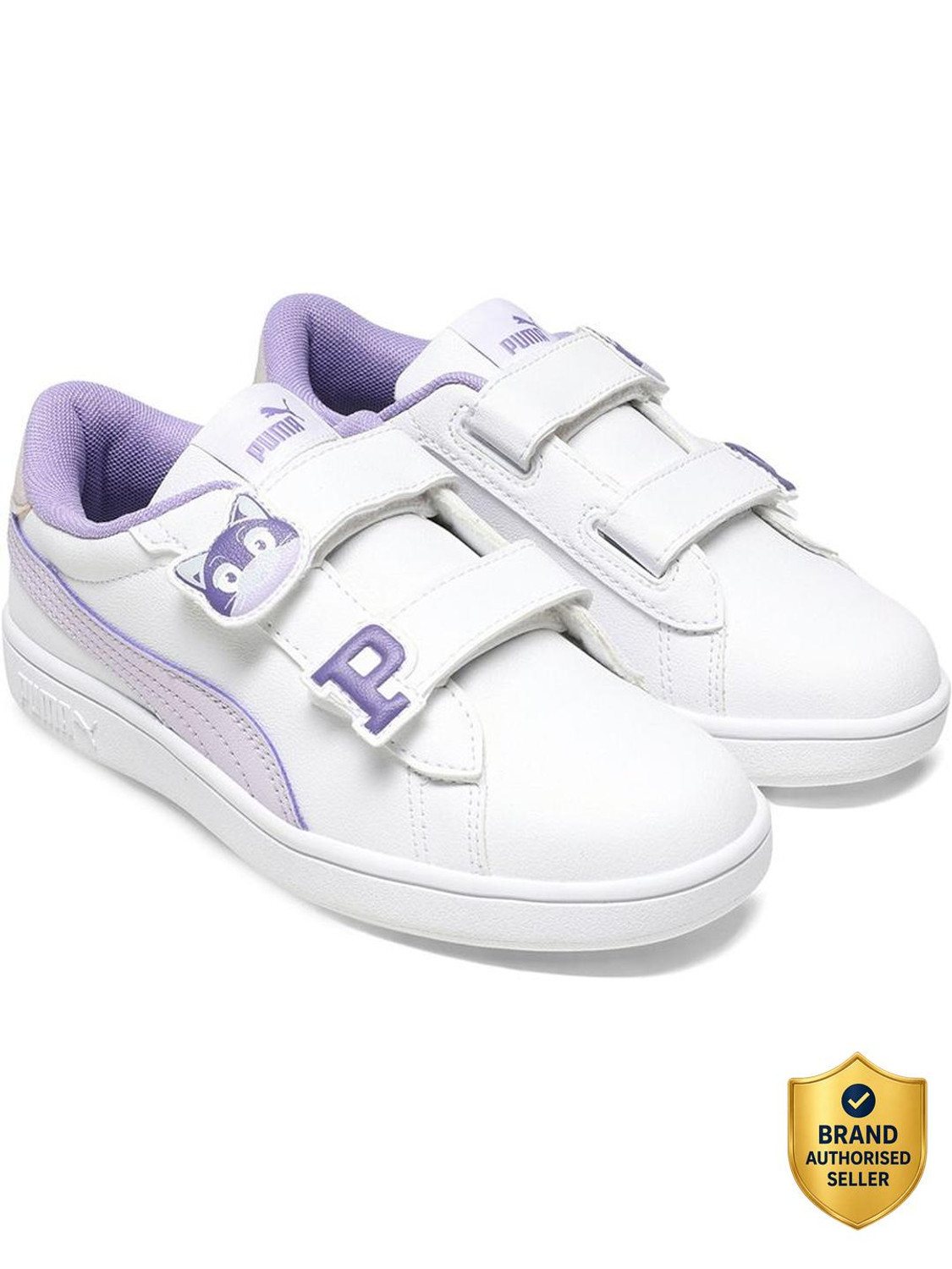 Image of PUMA Smash Dynoblast Kids V1 Boys & Girls Drawstring Sneakers