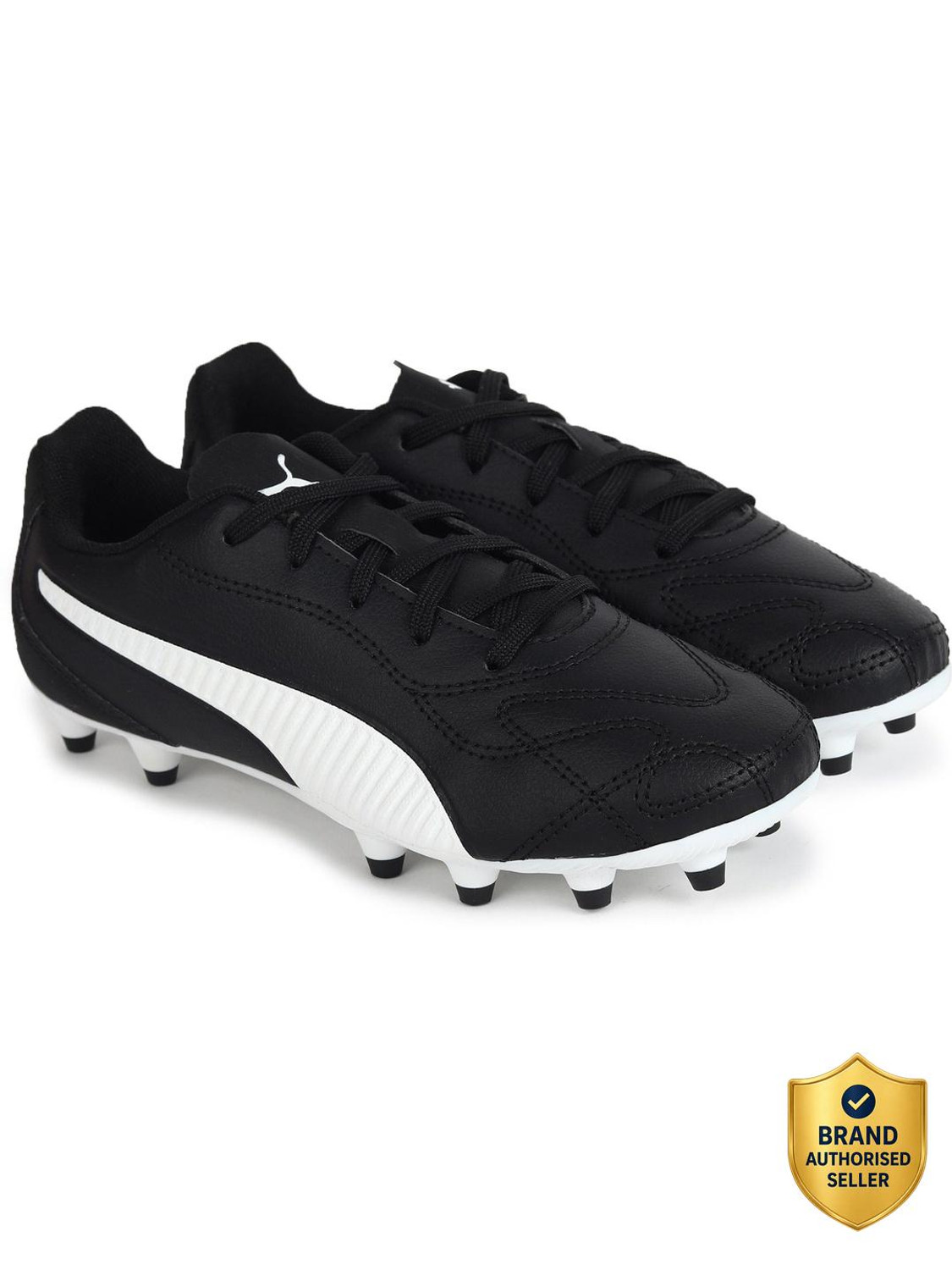 Image of PUMA Boys & Girls Lace Football Shoes