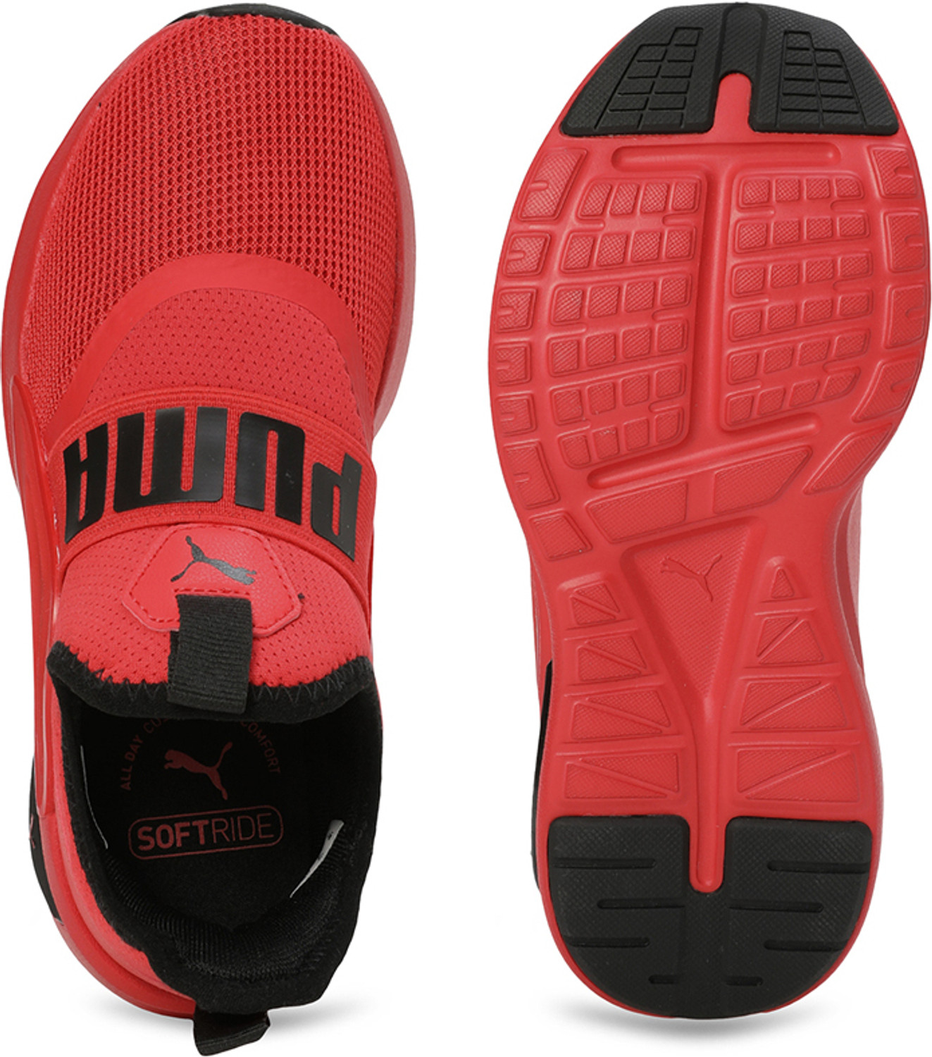 Image of PUMA Softride Cushioned Comfort Boys & Girls Slip on Sneakers