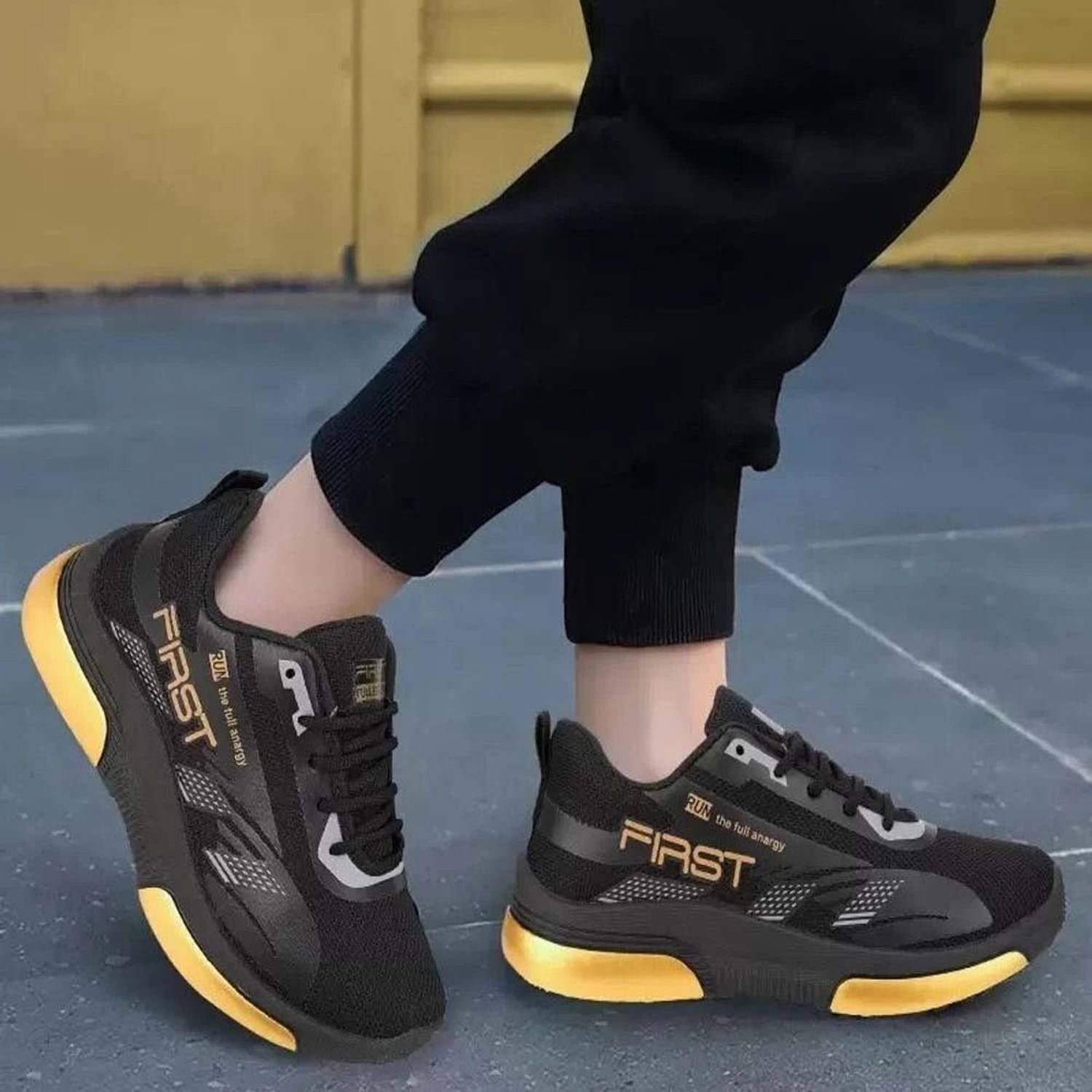 ABLESTEP Boys Lace Running Shoes