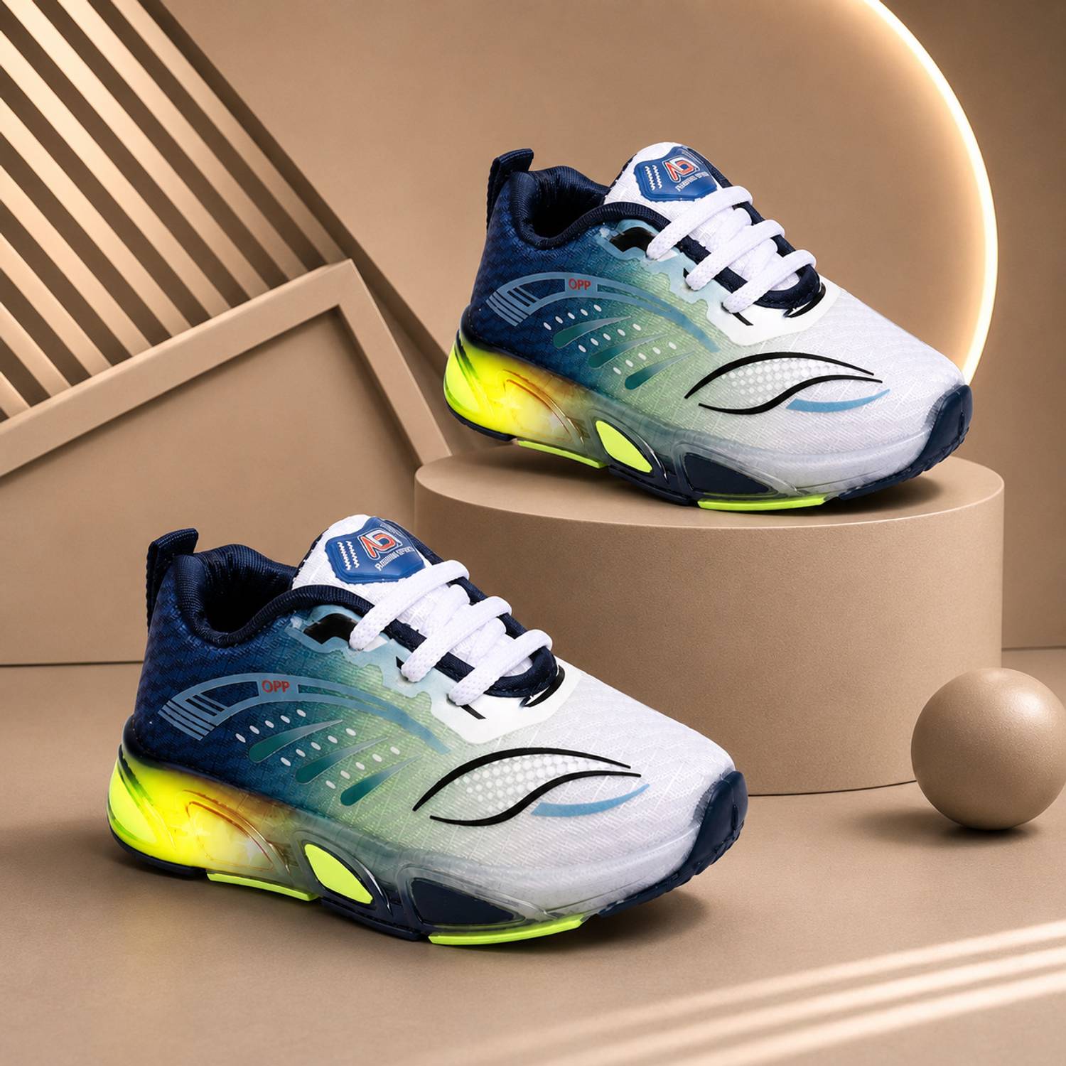 ABN Boys & Girls Lace Running Shoes