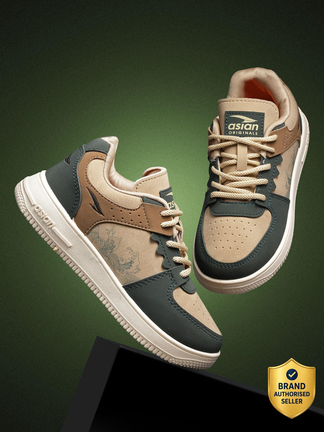 Image of asian Boys Lace Sneakers