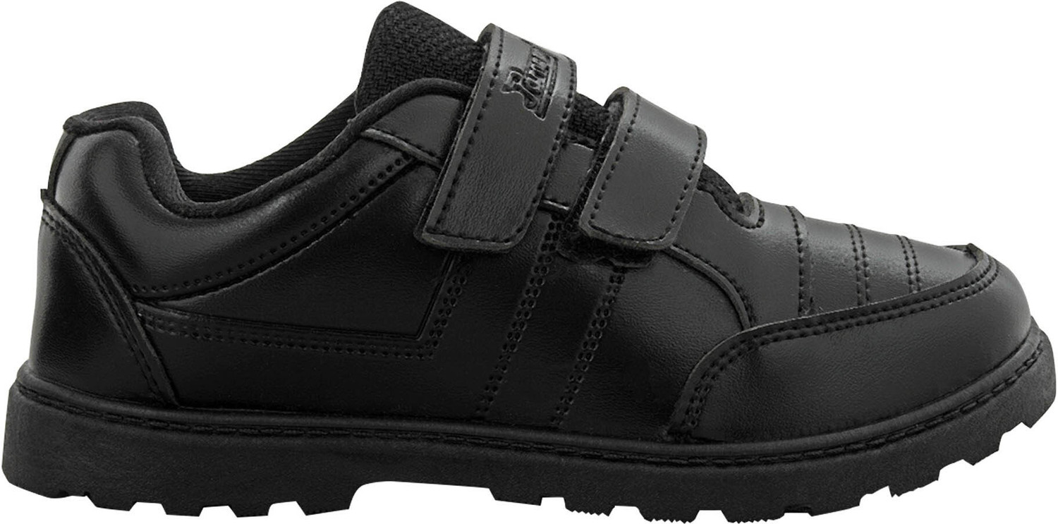 Image of Paragon Velcro Derby Shoes For Boys (Black, 8-9 Years)
