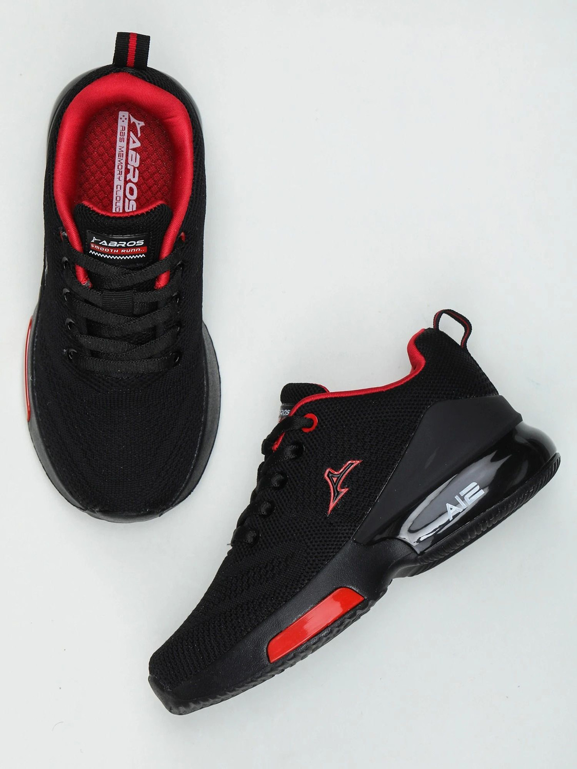 Image of Abros AI 2 N KIDS Boys & Girls Lace Walking Shoes