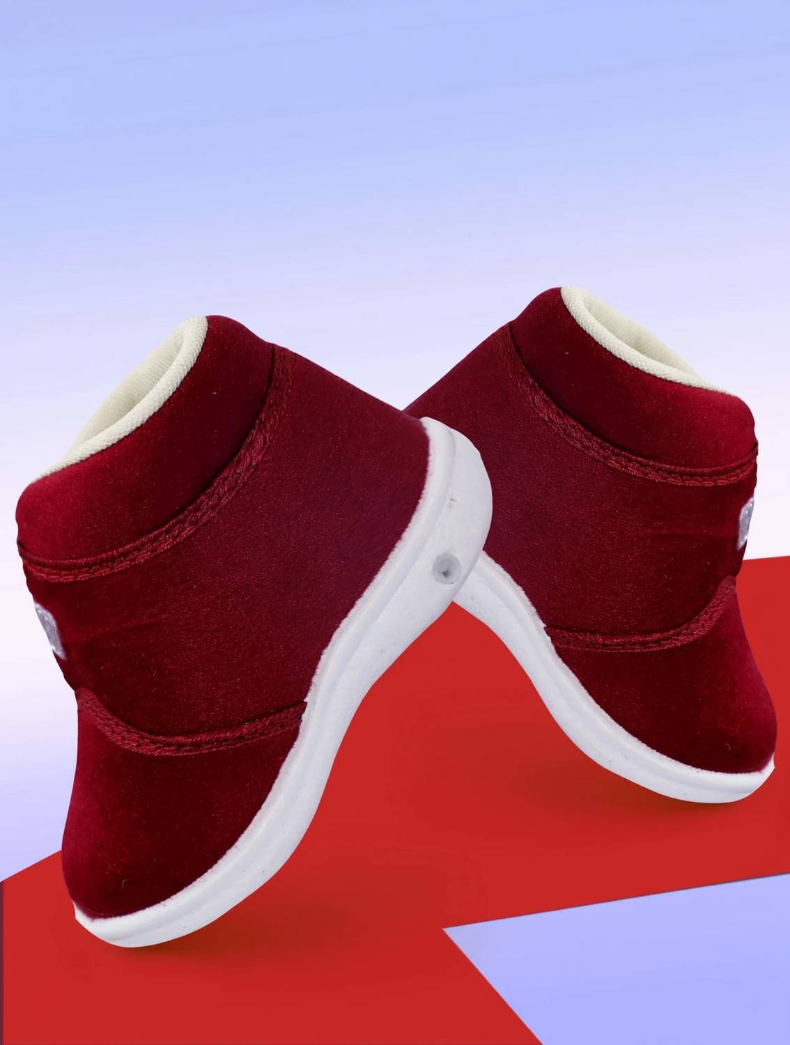BOOMER CUBS Boys & Girls Velcro Casual Boots