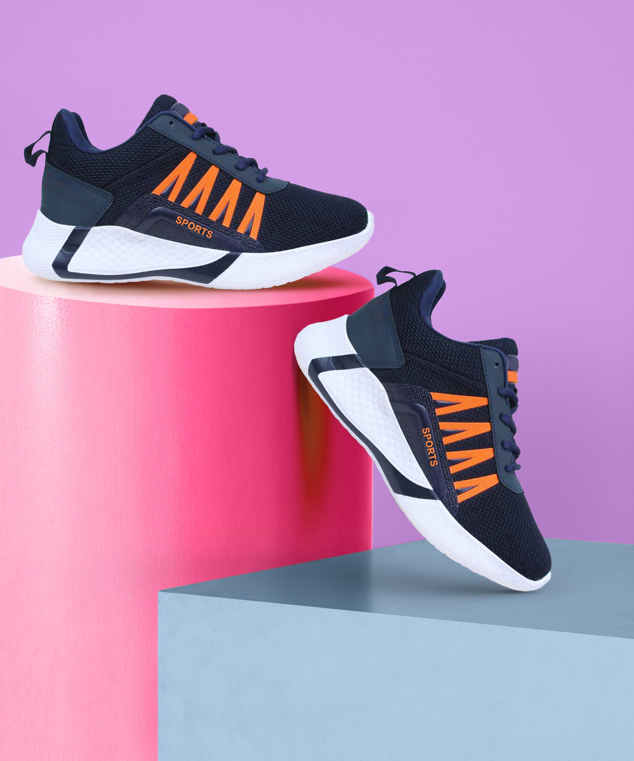 Image of World Wear Footwear Boys Lace Running Shoes