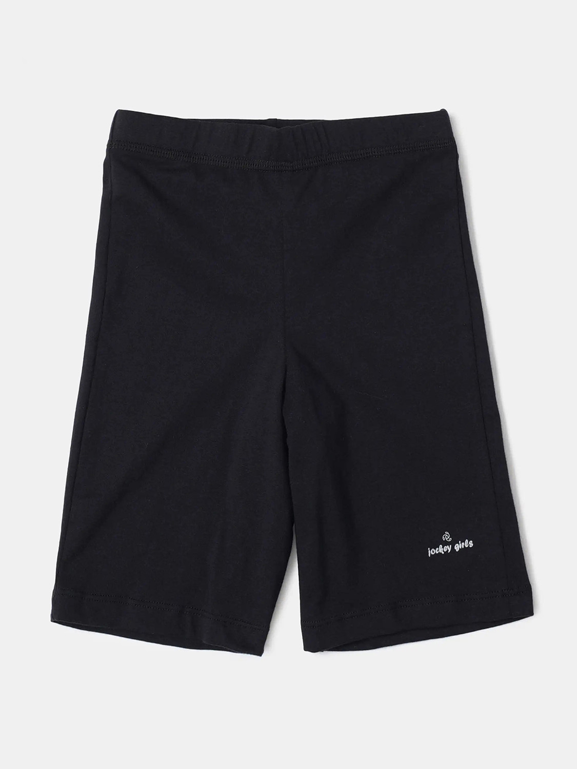 Image of JOCKEY Short For Girls Casual Solid Cotton Blend