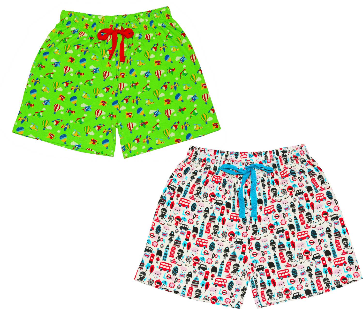 Ariel Short For Girls Casual Printed Pure Cotton