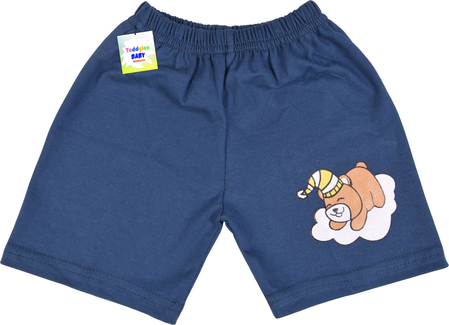Image of Toddylon Short For Baby Boys & Baby Girls Casual Printed Cotton Blend