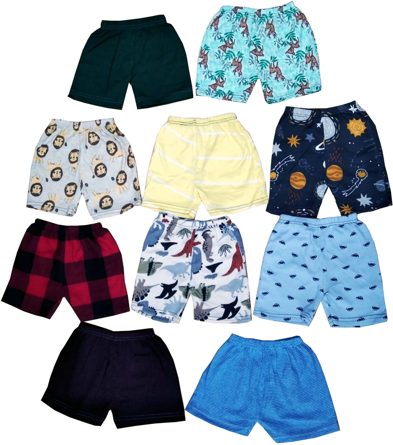 Image of LAKSIMA Short For Baby Boys & Baby Girls Casual Printed Pure Cotton