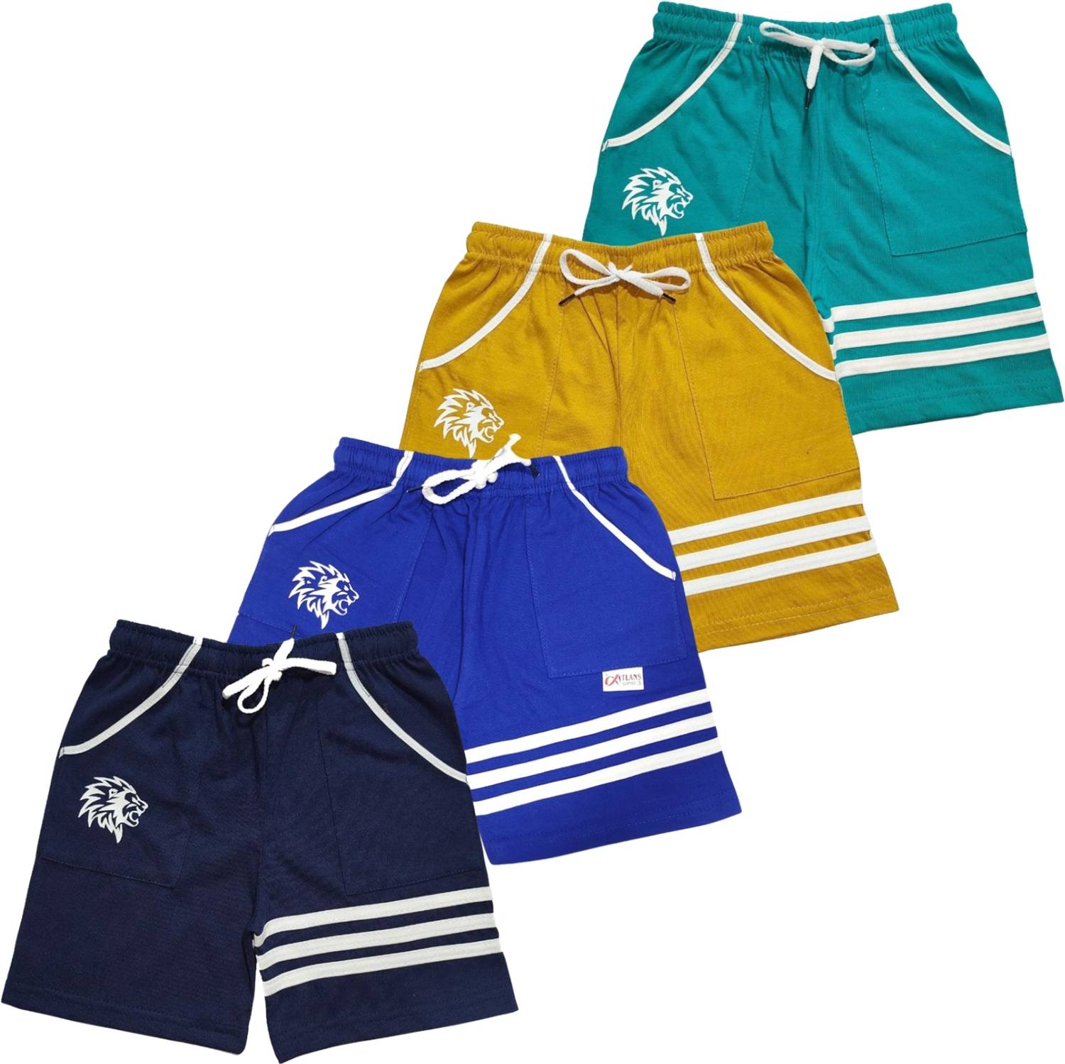 Ticoss Short For Boys & Girls Casual Printed Hosiery