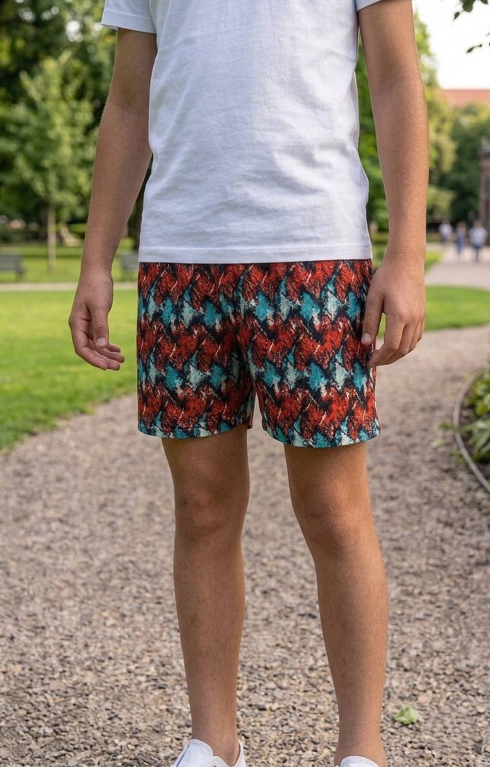 Adixus Short For Boys Casual Printed Pure Cotton