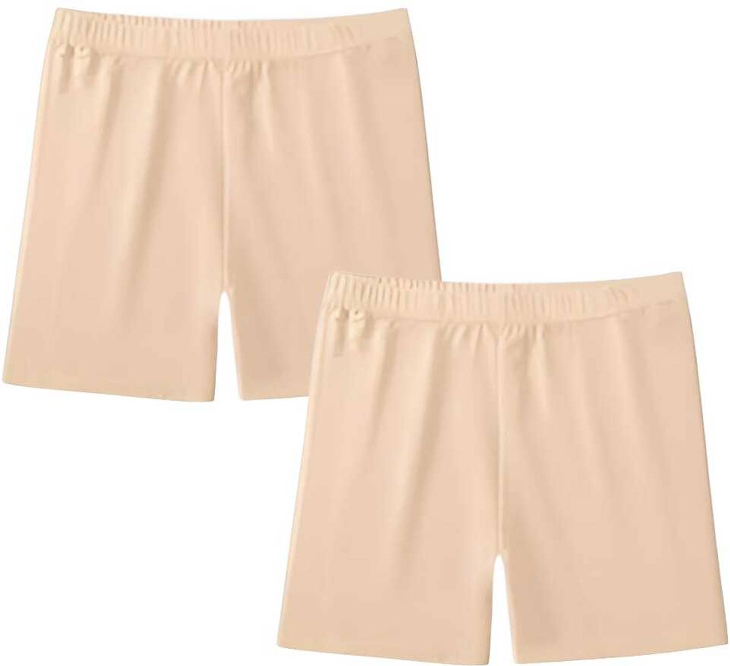 Lenam Short For Girls Casual Solid Cotton Blend