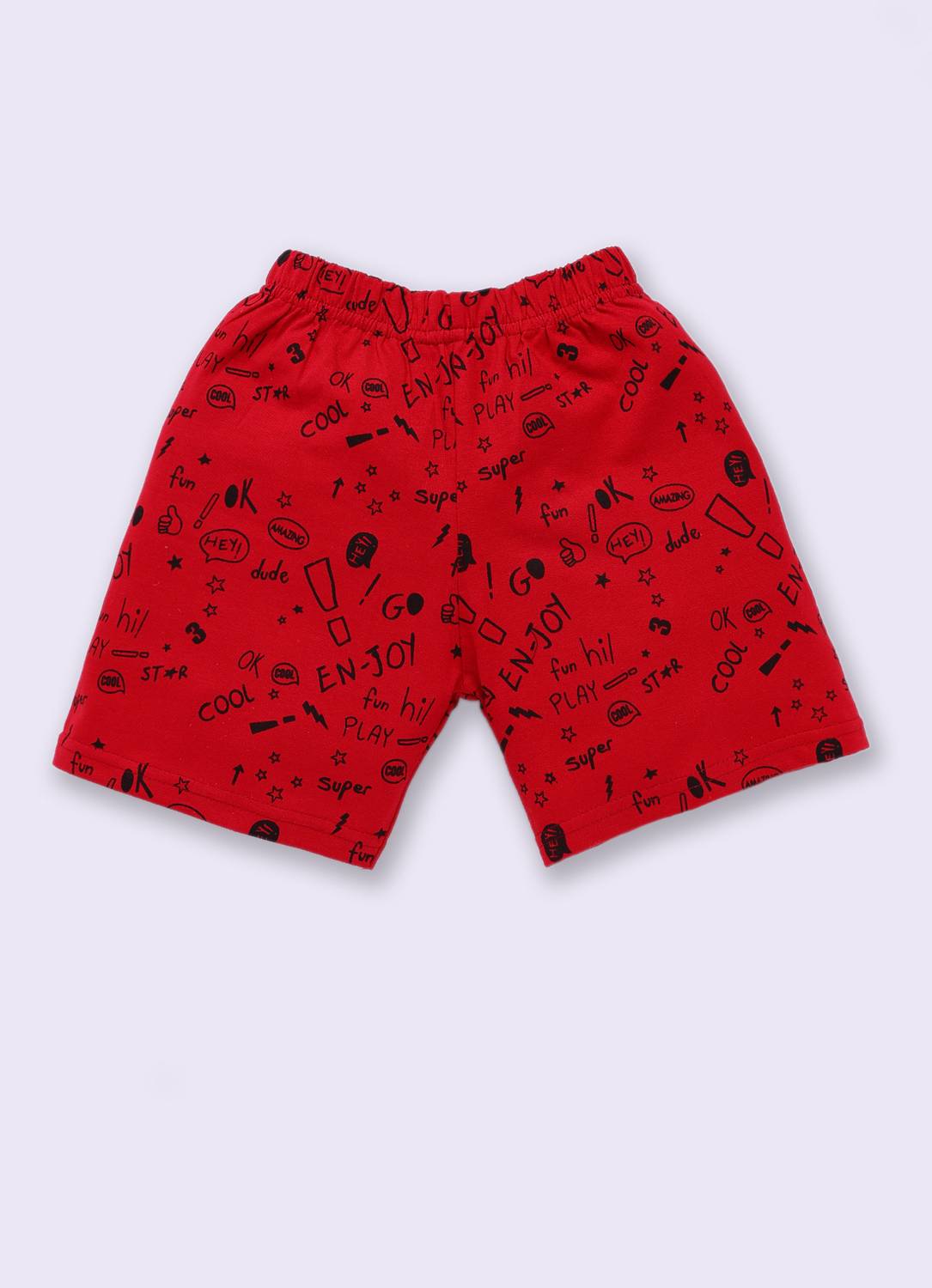 carrydreams Short For Boys Casual Printed Pure Cotton