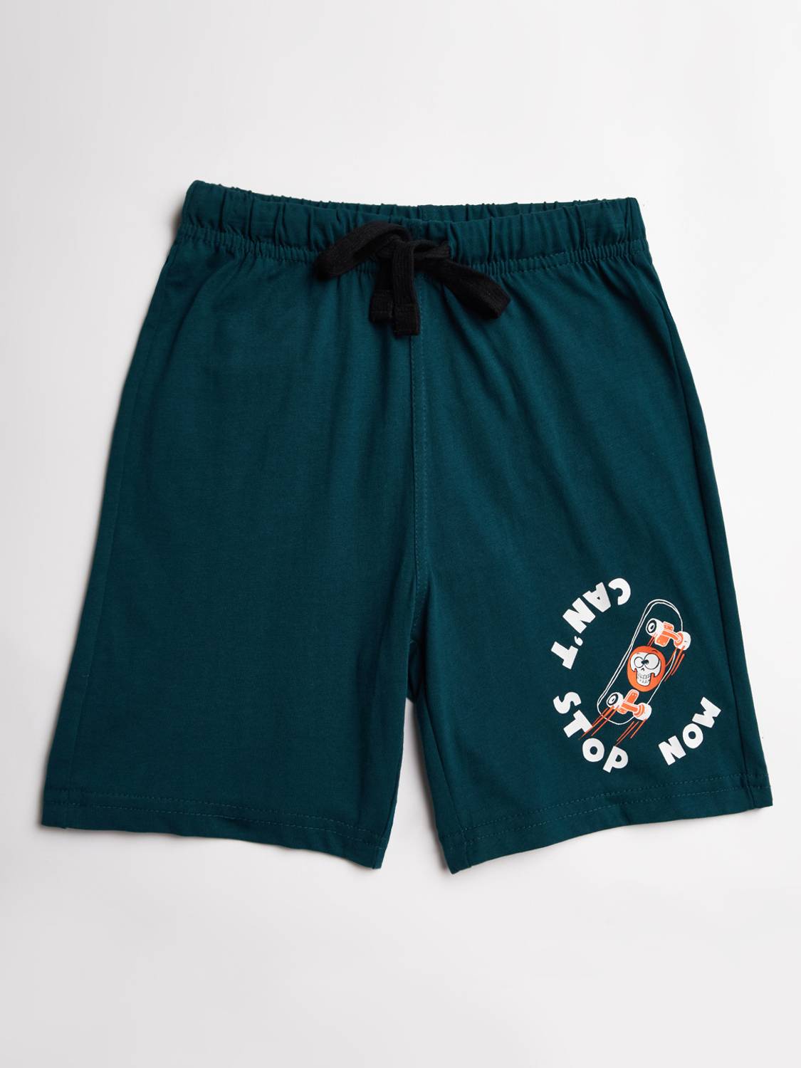 ZaaHii Short For Boys Casual Printed Cotton Blend