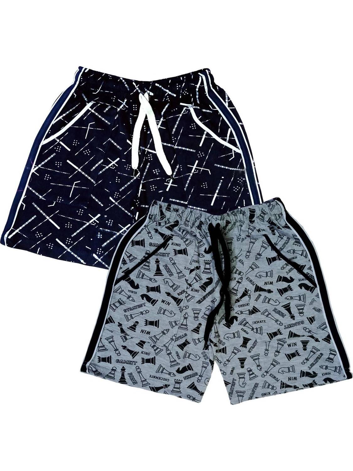 ATLANS Short For Boys & Girls Casual Printed Cotton Blend