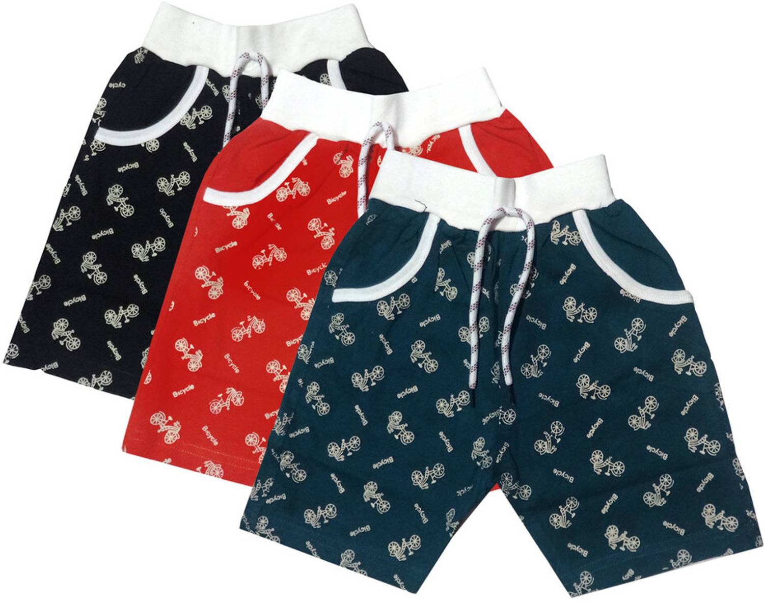 Covetus Short For Boys Casual Printed Cotton Blend