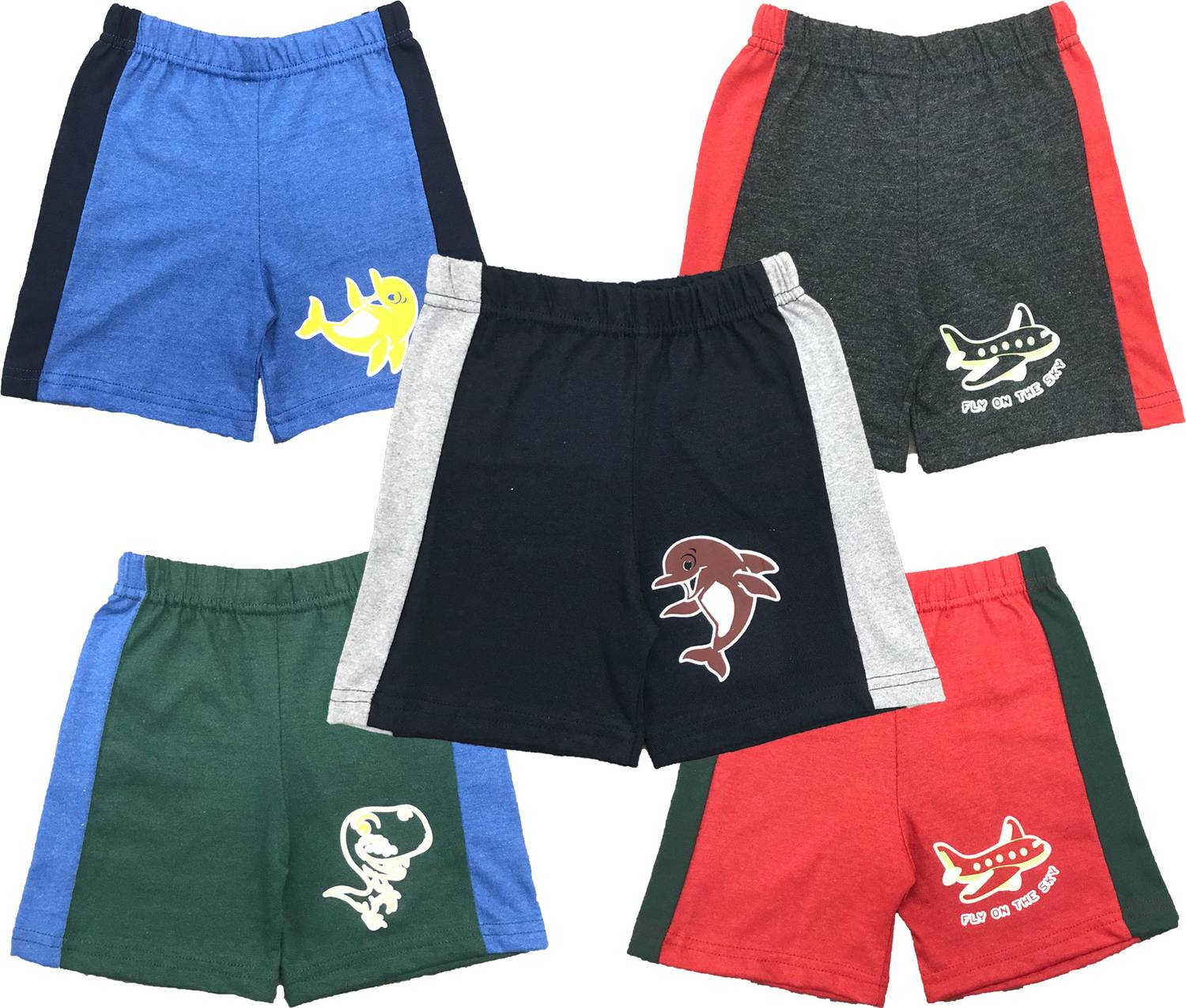 Berry Short For Boys Casual Printed Pure Cotton