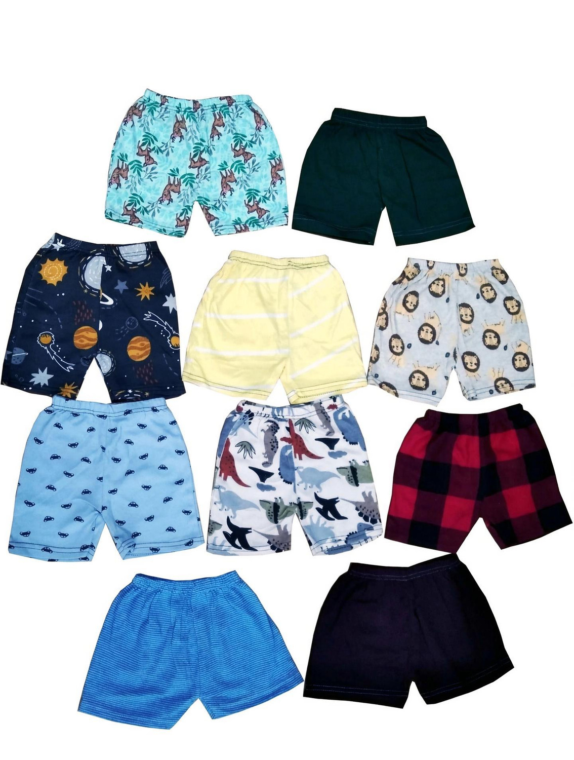 Image of LAKSIMA Short For Baby Boys & Baby Girls Casual Printed Pure Cotton