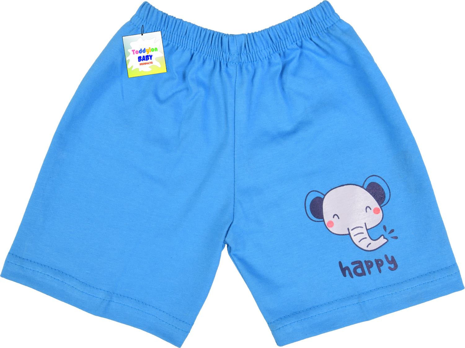 Image of Toddylon Short For Baby Boys & Baby Girls Casual Printed Cotton Blend