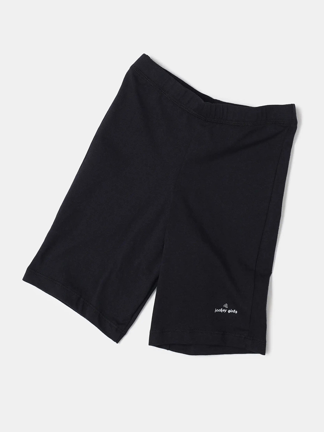 Image of JOCKEY Short For Girls Casual Solid Cotton Blend