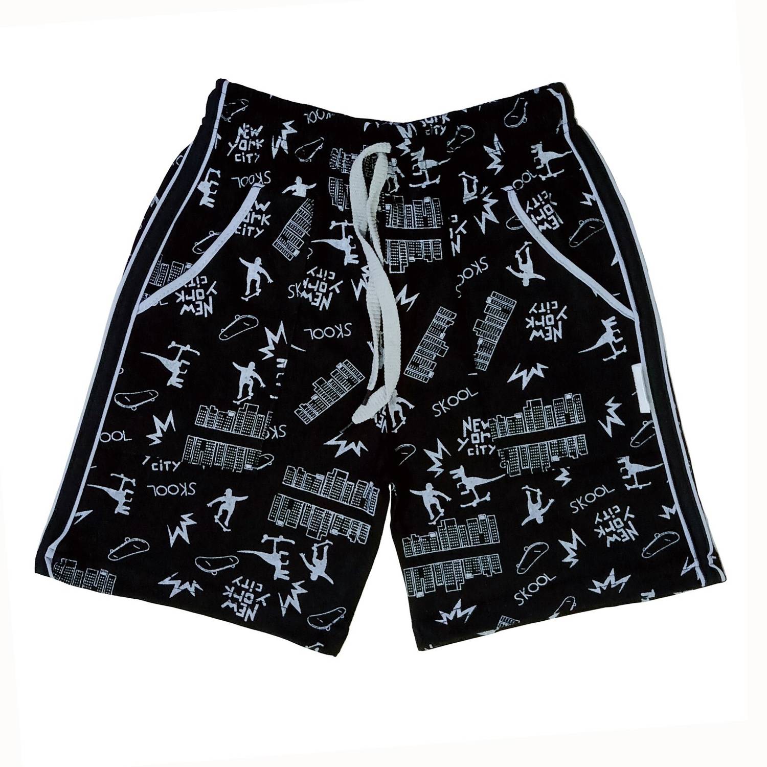 ATLANS Short For Boys & Girls Casual Printed Cotton Blend