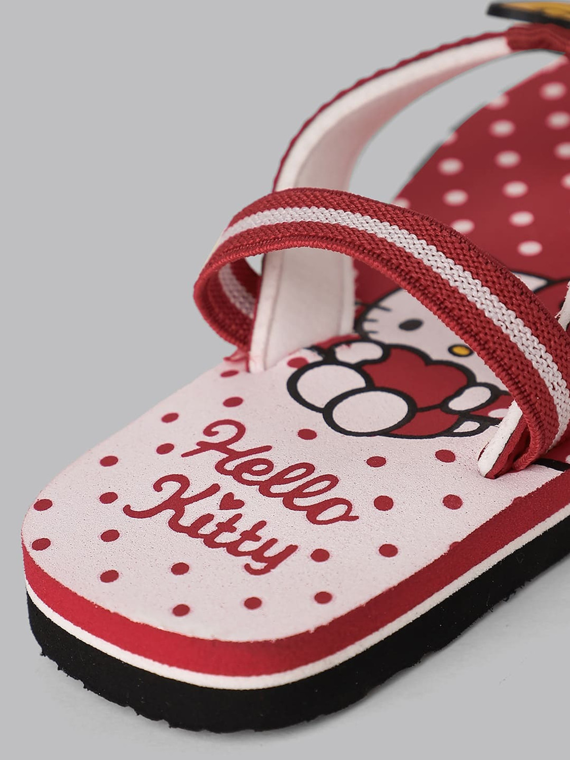 Image of kidsville Hello Kitty Girls Slip On Slipper Flip Flop