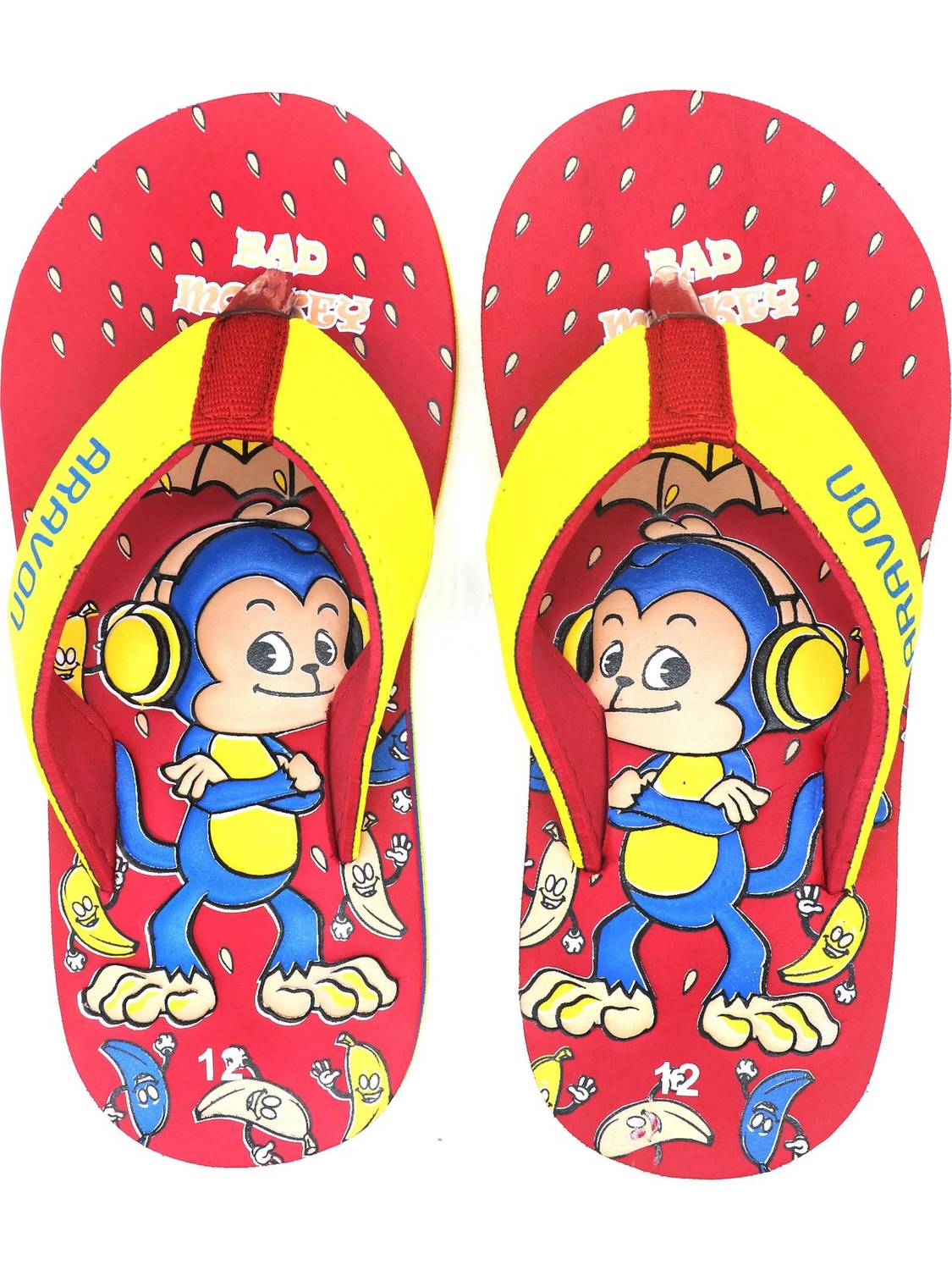 ARAVON Girls Slip On Slipper Flip Flop