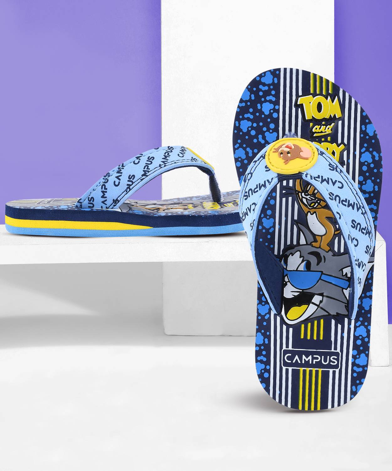 CAMPUS Tom & Jerry Boys & Girls Slip On Slipper Flip Flop